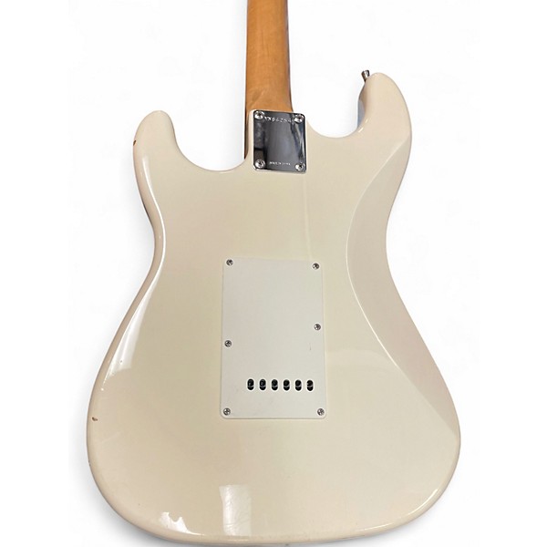Used Squier Standard Stratocaster Alpine White Solid Body Electric Guitar