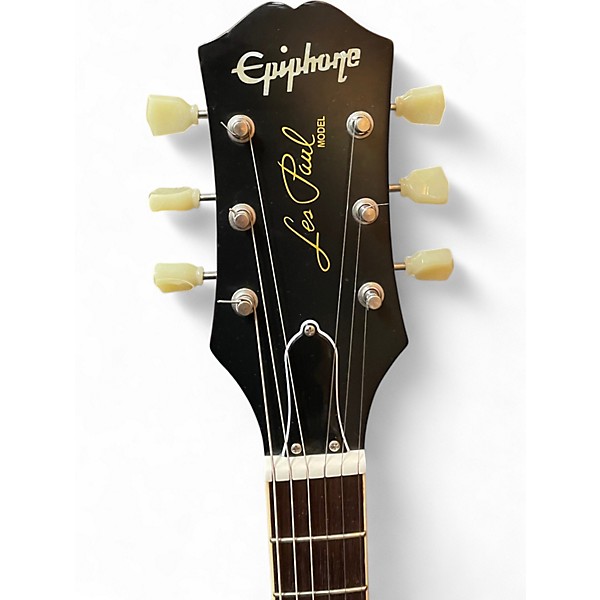 Used Epiphone 1959 Reissue Les Paul Standard Lemonburst Solid Body Electric Guitar