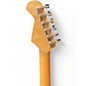 Used Burswood Strat style Black Solid Body Electric Guitar