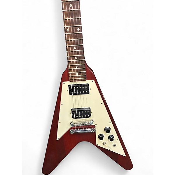 Used Gibson FLYING V FADED RED Solid Body Electric Guitar