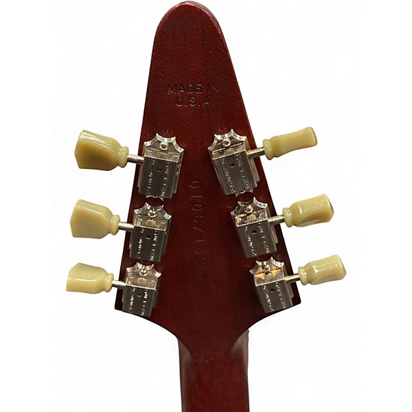Used Gibson FLYING V FADED RED Solid Body Electric Guitar