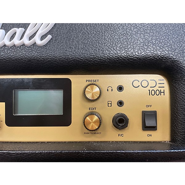Used Marshall Code100H Solid State Guitar Amp Head