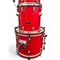 Used Pearl 6 Piece 1987 Export Red Drum Kit