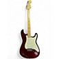 Used Fender Standard Stratocaster Burgundy Solid Body Electric Guitar thumbnail
