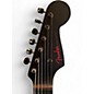 Used 2020 Fender Made in Japan Limited Noir Stratocaster Satin Black Solid Body Electric Guitar