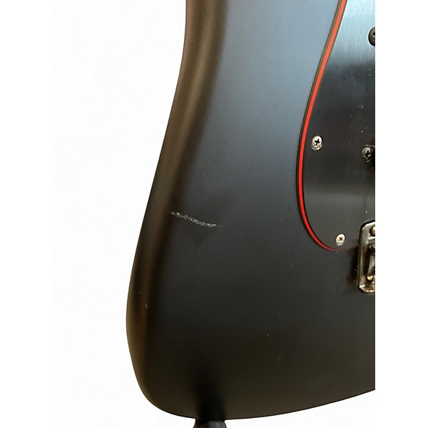 Used 2020 Fender Made in Japan Limited Noir Stratocaster Satin Black Solid Body Electric Guitar