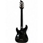Used Schecter Guitar Research C1-ELITE Ebony Solid Body Electric Guitar