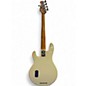 Used 2010 Ernie Ball Music Man Classic StingRay5 Birdseye Maple Neck Maple Fretboard Vintage White Electric Bass Guitar