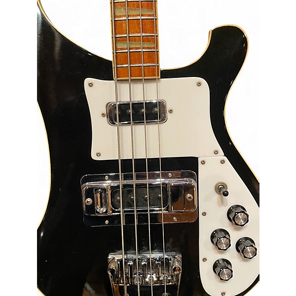 Vintage 1981 Rickenbacker 4003 Black Electric Bass Guitar