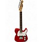Used 2022 Squier Bullet Telecaster RED SPARKLE Solid Body Electric Guitar thumbnail