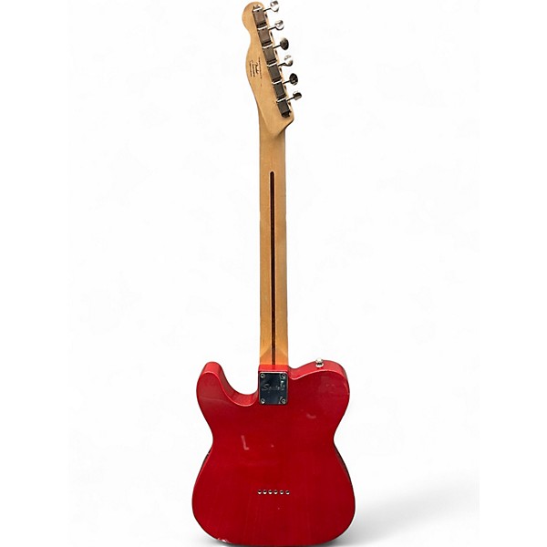 Used 2022 Squier Bullet Telecaster RED SPARKLE Solid Body Electric Guitar