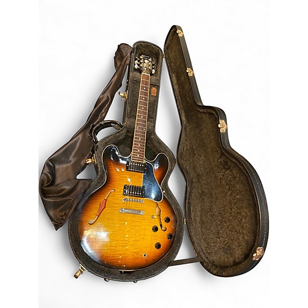 Used 2007 Gibson ES335 Dot Reissue Sunburst Hollow Body Electric Guitar
