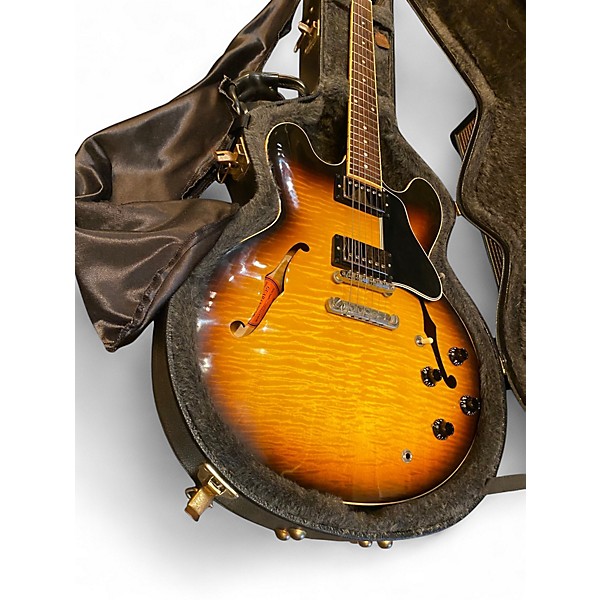 Used 2007 Gibson ES335 Dot Reissue Sunburst Hollow Body Electric Guitar