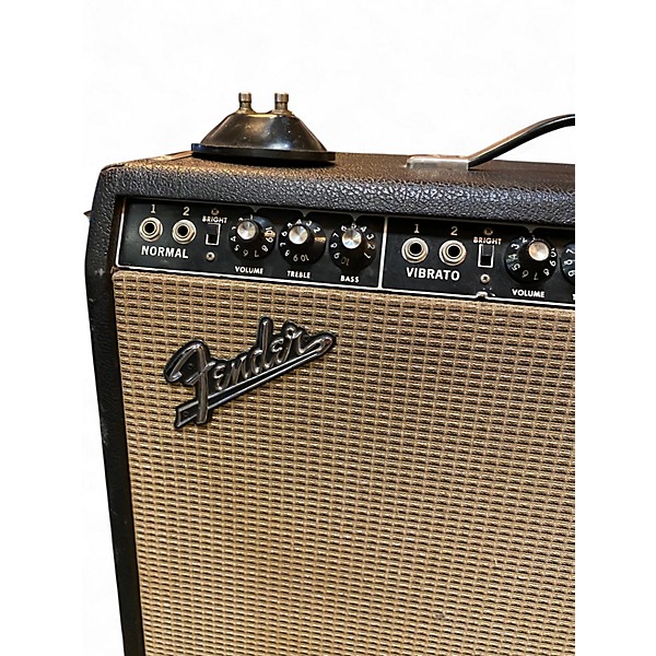 Vintage 1966 Fender Super Reverb 4x10 Tube Guitar Combo Amp