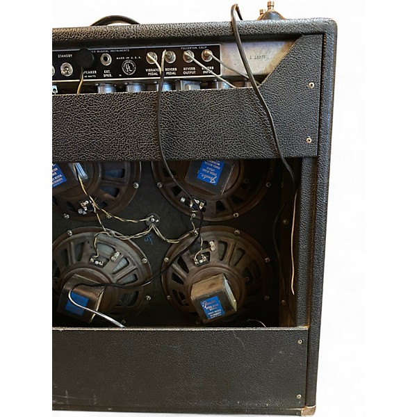 Vintage 1966 Fender Super Reverb 4x10 Tube Guitar Combo Amp