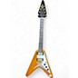 Used 1998 Epiphone 1958 Korina Flying V Aged Natural Solid Body Electric Guitar thumbnail