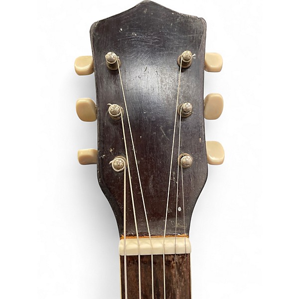 Vintage 1960s Kay K23 Vintage Sunburst Acoustic Guitar