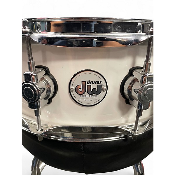 Used DW 14X5 Design Series Snare White Drum