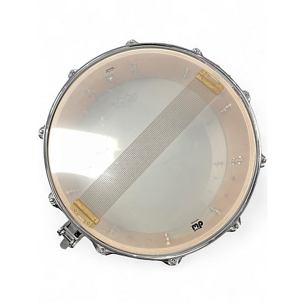 Used DW 14X5 Design Series Snare White Drum