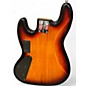 Used Squier Deluxe Jazz Bass Active V 5 String 3 Color Sunburst Electric Bass Guitar