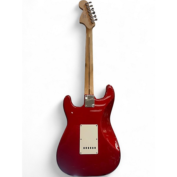 Used Squier Affinity Stratocaster Red Solid Body Electric Guitar