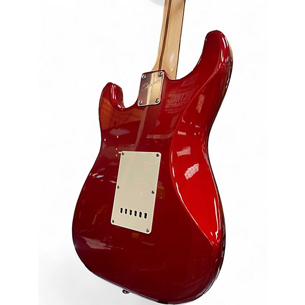 Used Squier Affinity Stratocaster Red Solid Body Electric Guitar