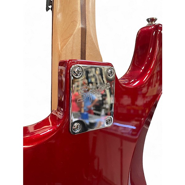 Used Squier Affinity Stratocaster Red Solid Body Electric Guitar