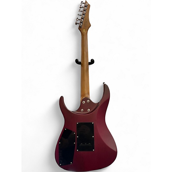 Used Leo Jaymz Hurricane Purple Burst Solid Body Electric Guitar