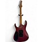 Used Leo Jaymz Hurricane Purple Burst Solid Body Electric Guitar