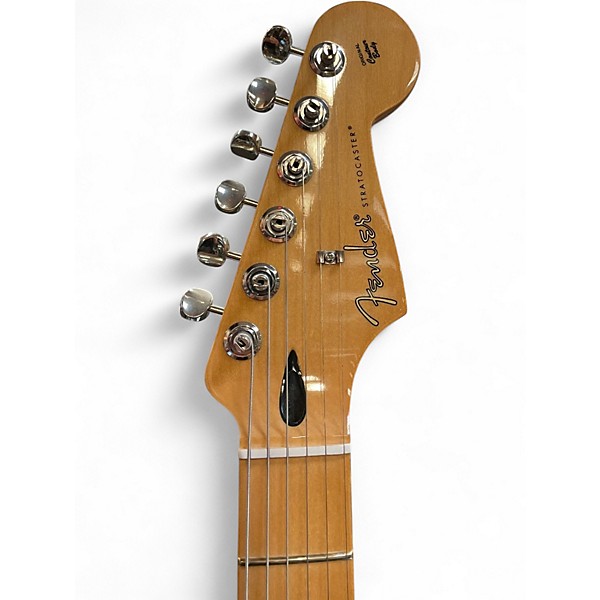 Used Fender Player II Stratocaster 70th Anniversary HSS Plus Top Blue Burst Solid Body Electric Guitar