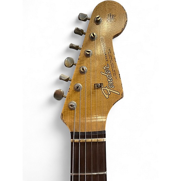 Used 2025 Fender Custom Shop 65 Stratocaster Heavy Relic Super Faded Aged Solid Body Electric Guitar