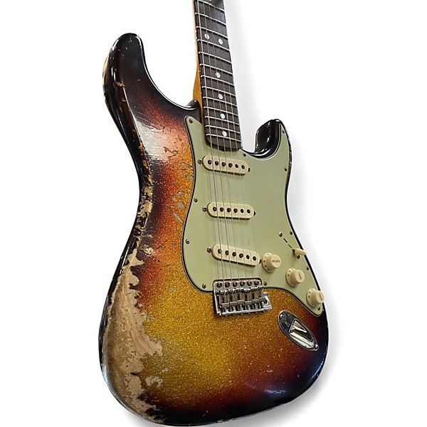 Used 2025 Fender Custom Shop 65 Stratocaster Heavy Relic Super Faded Aged Solid Body Electric Guitar