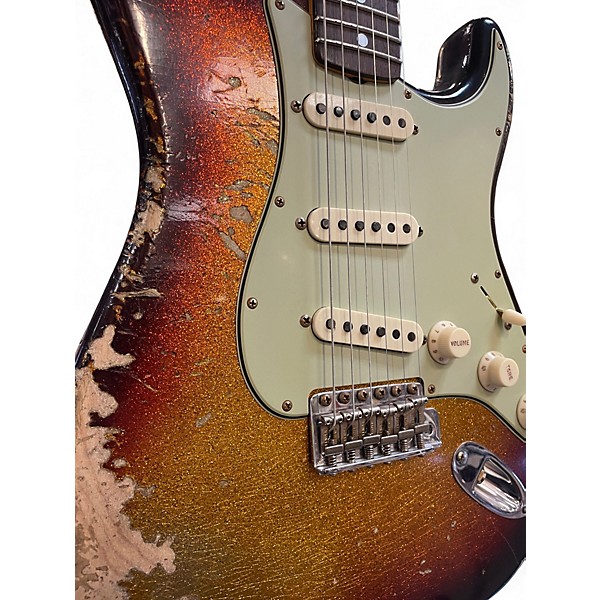 Used 2025 Fender Custom Shop 65 Stratocaster Heavy Relic Super Faded Aged Solid Body Electric Guitar