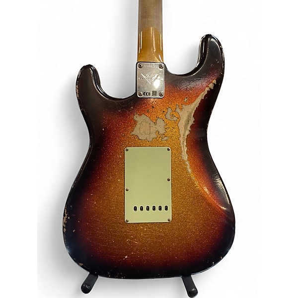 Used 2025 Fender Custom Shop 65 Stratocaster Heavy Relic Super Faded Aged Solid Body Electric Guitar