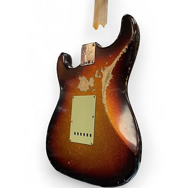 Used 2025 Fender Custom Shop 65 Stratocaster Heavy Relic Super Faded Aged Solid Body Electric Guitar