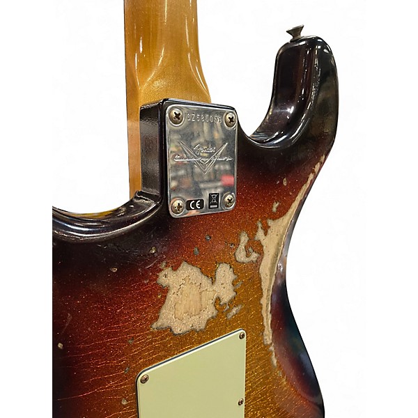 Used 2025 Fender Custom Shop 65 Stratocaster Heavy Relic Super Faded Aged Solid Body Electric Guitar
