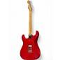 Vintage 1989 Fender Standard Stratacoustic Candy Apple Red Acoustic Electric Guitar
