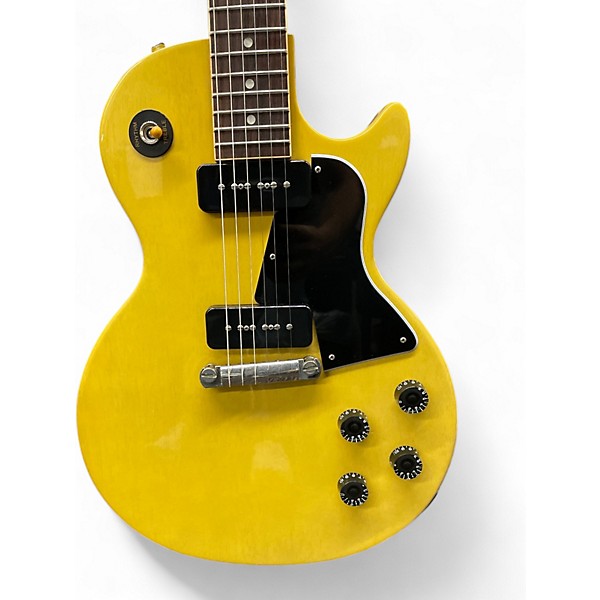 Used 2019 Gibson Les Paul Special TV Yellow Solid Body Electric Guitar