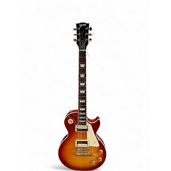 Used 2010 Gibson Les Paul Classic Cherry Sunburst Solid Body Electric Guitar
