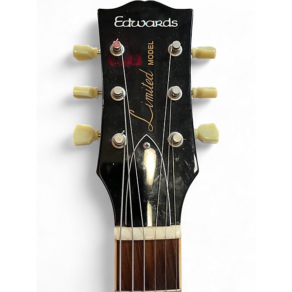Used ESP Edwards Limited Model Sunburst Solid Body Electric Guitar
