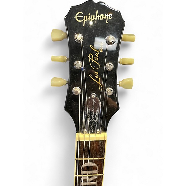 Used Epiphone Les Paul Lynard Skynard 30th Anniversary Gold Solid Body Electric Guitar