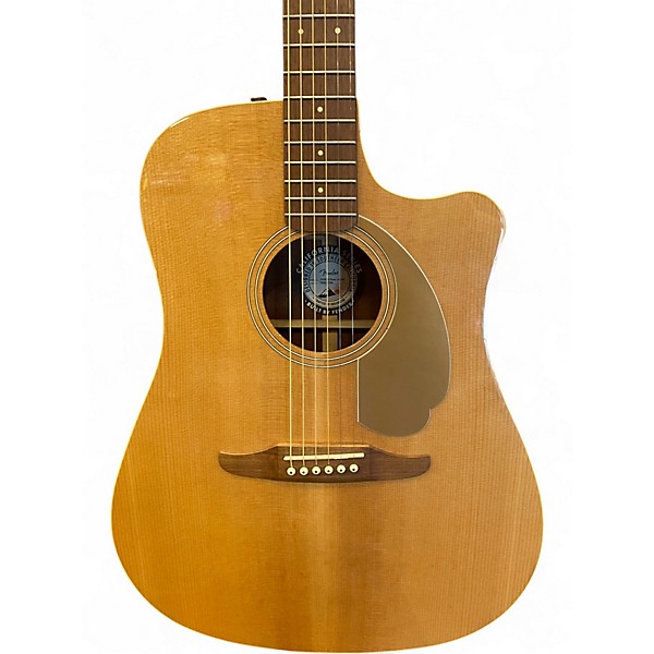 Used Fender Redondo Natural Acoustic Electric Guitar