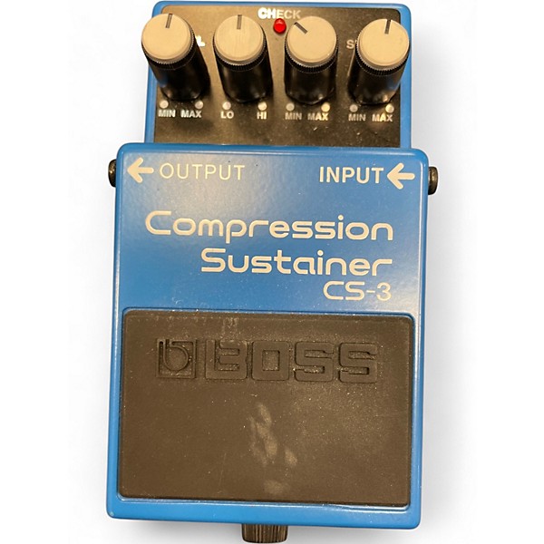 Used Boss CS-3 COMPRESSION SUSTAINER Effect Pedal