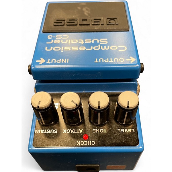 Used Boss CS-3 COMPRESSION SUSTAINER Effect Pedal