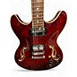 Used 2001 Ibanez AS73 Artcore Trans Red Hollow Body Electric Guitar