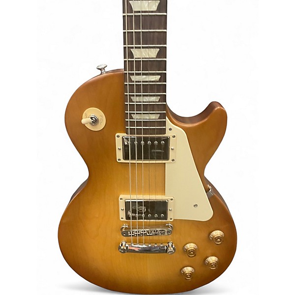 Used Gibson Les Paul Tribute Satin Honey Burst Solid Body Electric Guitar