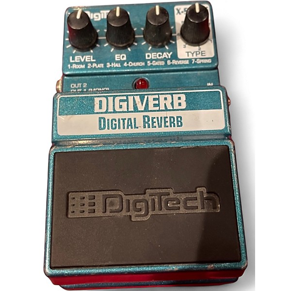 Used DigiTech DigiVerb Effect Pedal