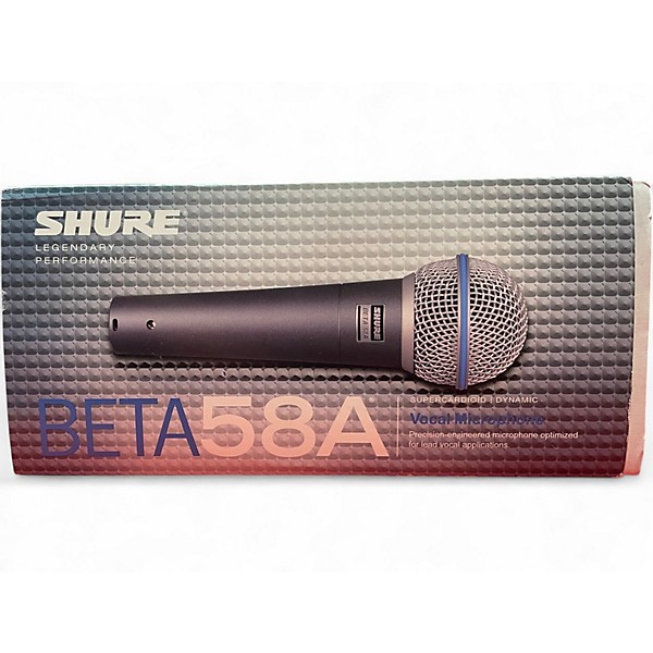 Used Shure Beta 58A Dynamic Microphone
