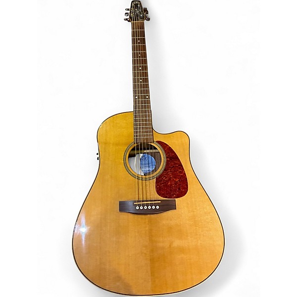 Used Seagull Maritime Cutaway Natural Acoustic Electric Guitar