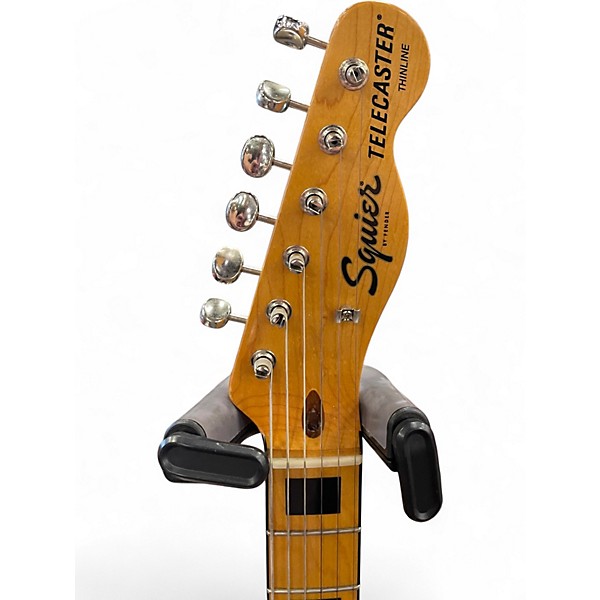 Used Squier Classic Vibe 70s Thinline Telecaster Olympic White Hollow Body Electric Guitar